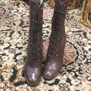 Michael Kors lace up boots